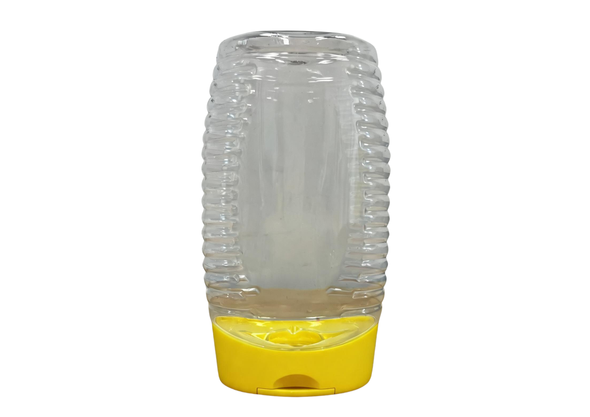1kg Honey Squeeze Bottles + Lids (Yellow) 100 Box