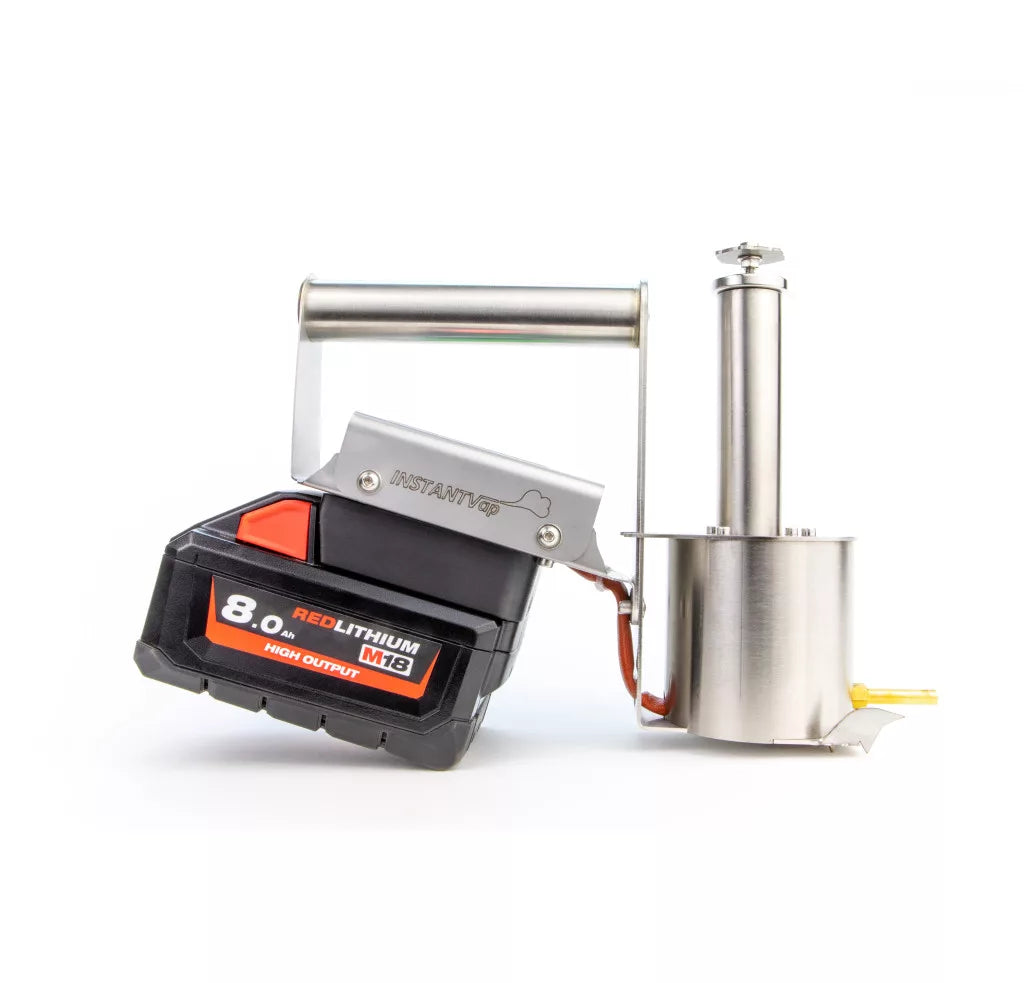 InstantVap® 18V Turbo battery powered, cordless vaporizer