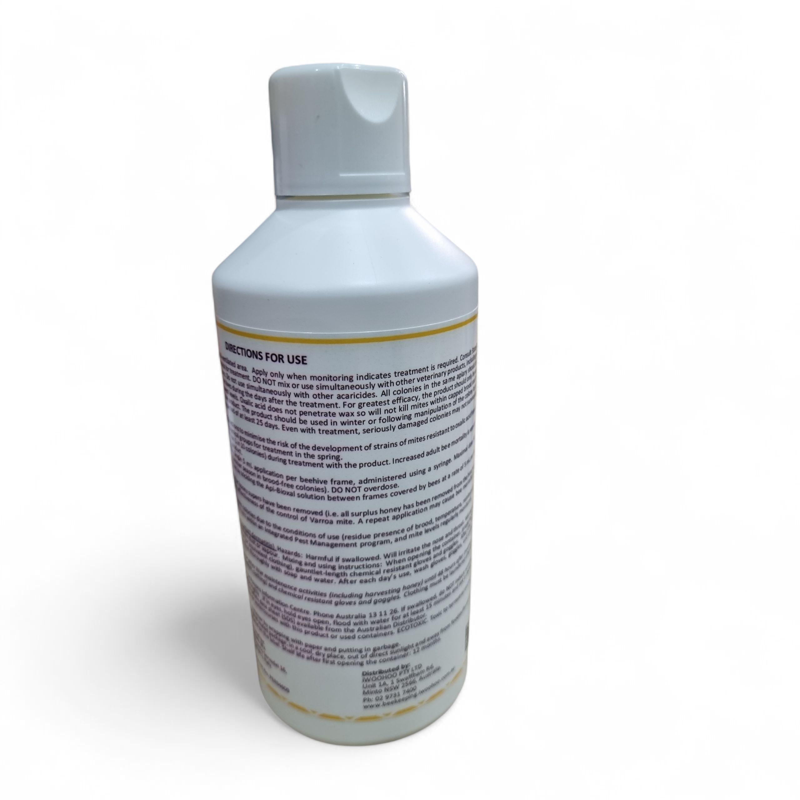 Api-Bioxal - Organic Varroa Mite Treatment - 500ml Liquid - stock expires on Feb 2026