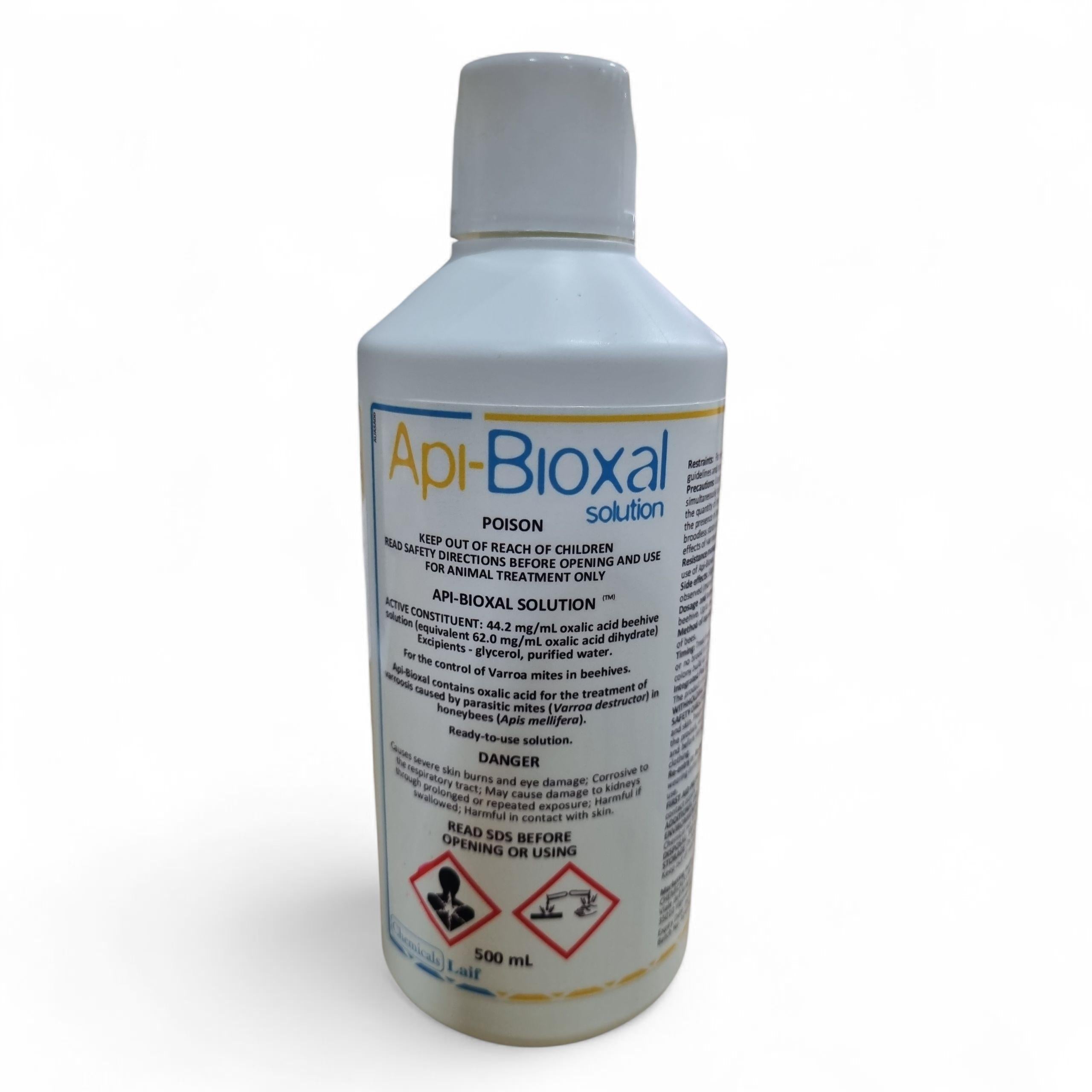Api-Bioxal - Organic Varroa Mite Treatment - 500ml Liquid - stock expires on Feb 2026