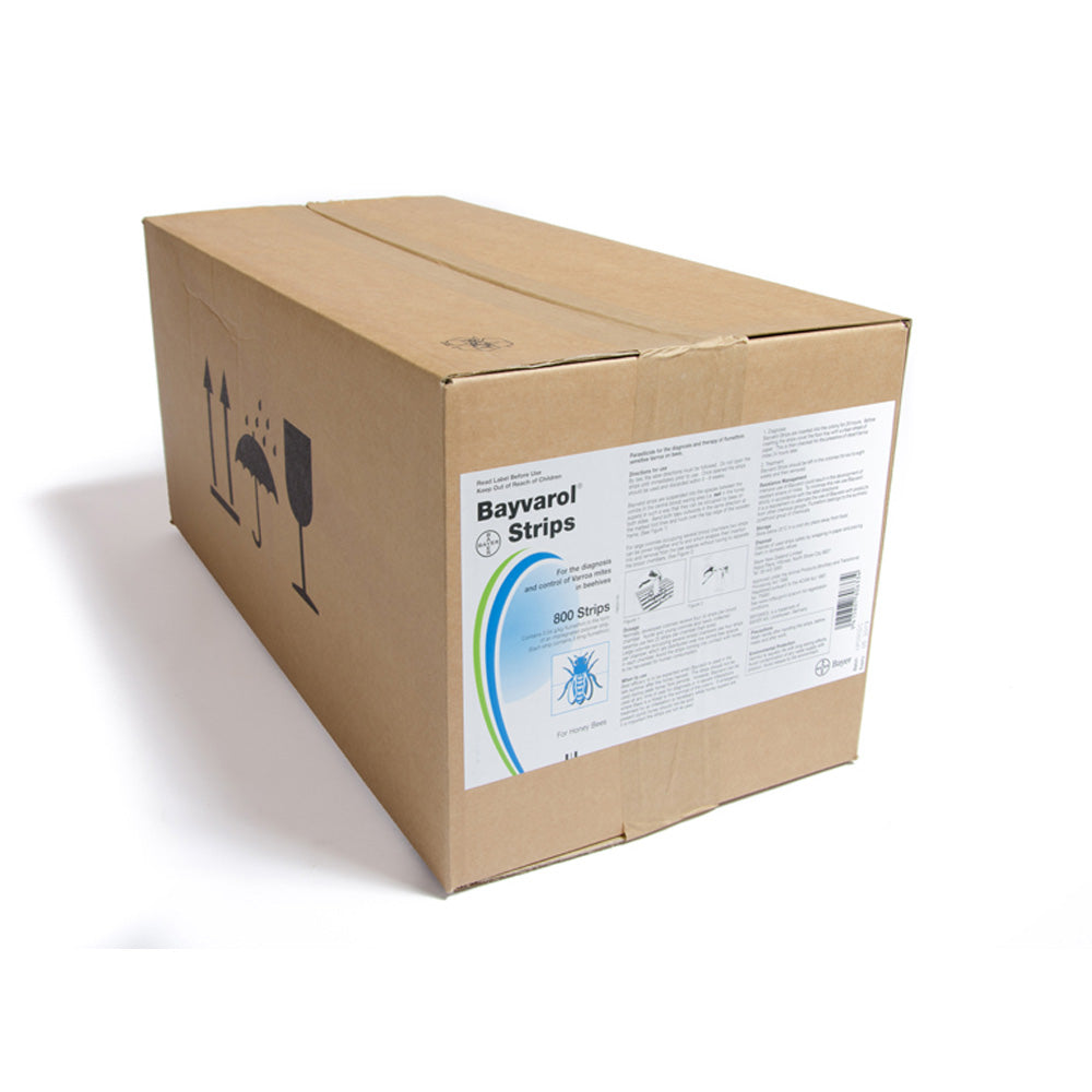 Bayvarol - Varroa Control Miticide Strips - Treats 200x Hives*